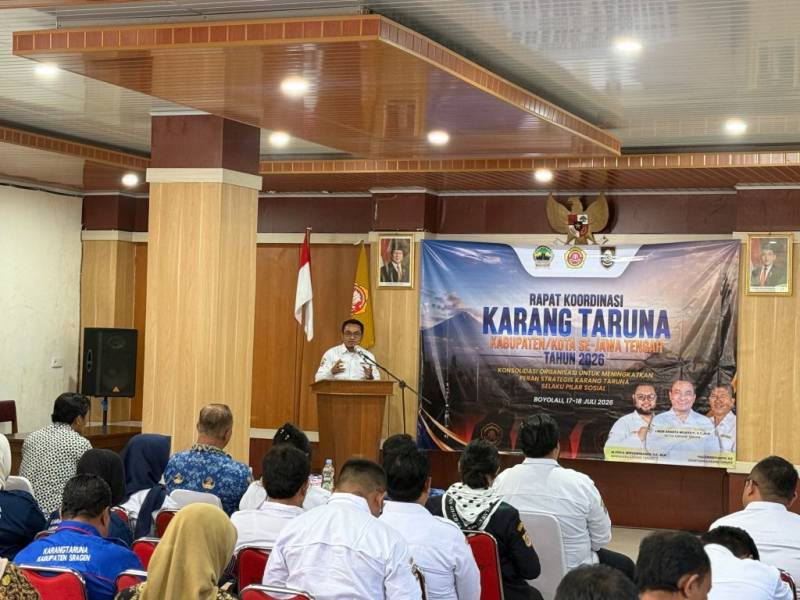 Karang Taruna Jateng Gelar Rakor di Boyolali, Perkuat Konsolidasi dan Peran Strategis Pilar Sosial